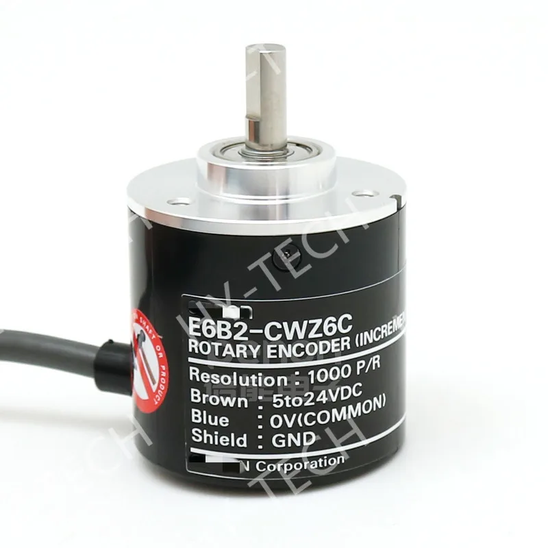 Encoder Rotativo Industriale E2B2-CWZ6C - 600P/R 1000P/R, Anti-interferenza, DC5-24V Per Controllo Automatico