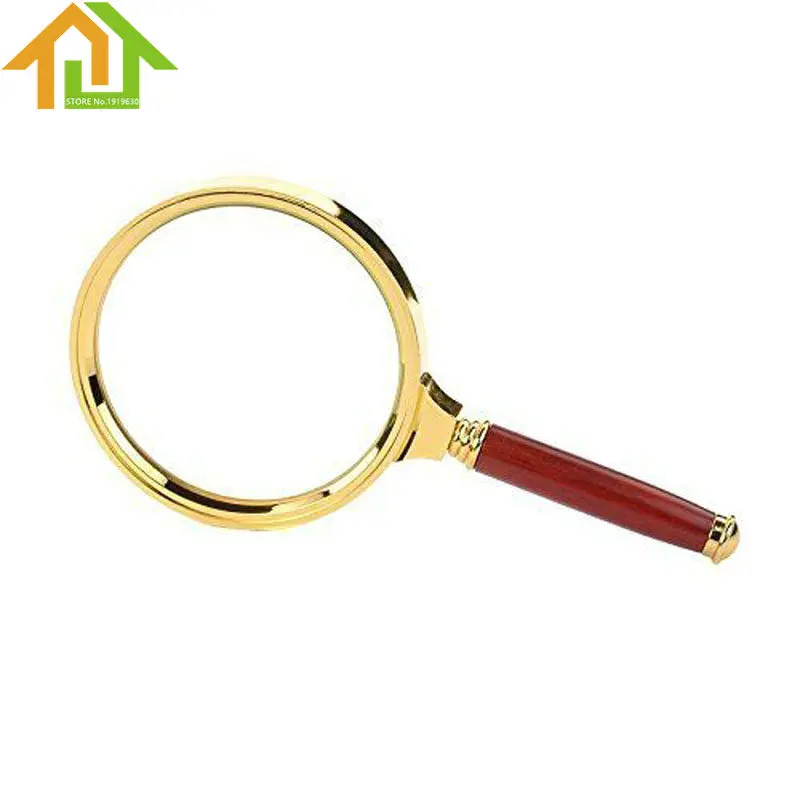 

5X 90mm Adjustable Handheld Magnifier Magnifying Glass Loupe for Reading and Inspection