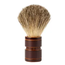 Grandslam щётка для бритья 19 мм, щетка для бритья из барсука с деревянной ручкой, безопасная бритва, Прямая поставка