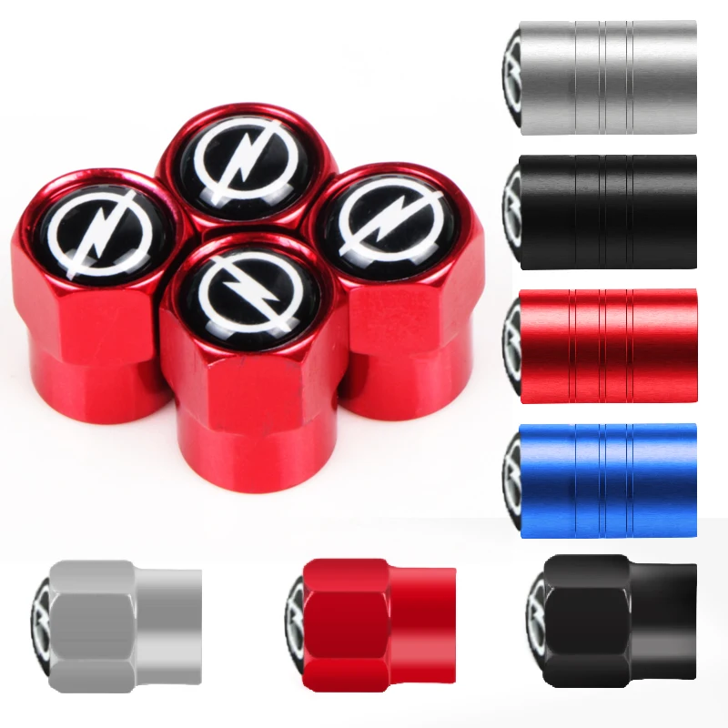 

4pcs New Metal Wheel Tire Valve Caps Stem case for OPEL Astra H G J Insignia Mokka Zafira Corsa Vectra Antara car accessories