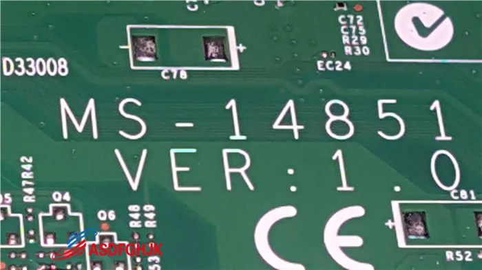  MS-14851 VER:1.0 laptop Motherboard for MSI CX41 Motherboard MS-14851 100% TESED OK