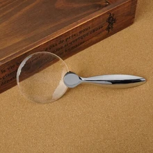 2.5x5x80 мм увеличительное двойными Очки Jewelry узнать природа Лупа наблюдения освещения pcoket Портативный ручной лупа