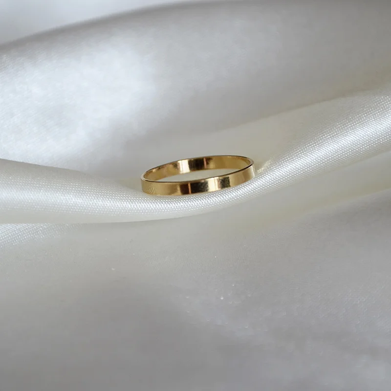 Домино ручной работы 2,27 мм широкий диапазон кольцо Тощий широкий диапазон кольцо