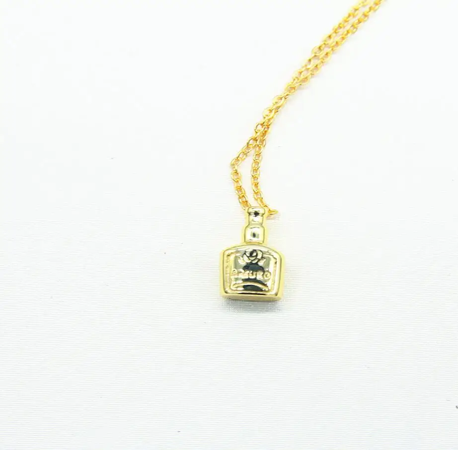 

Detective Conan Furuya Rei Winebottle Pendant Necklace S925 Jewelry Cos Gift