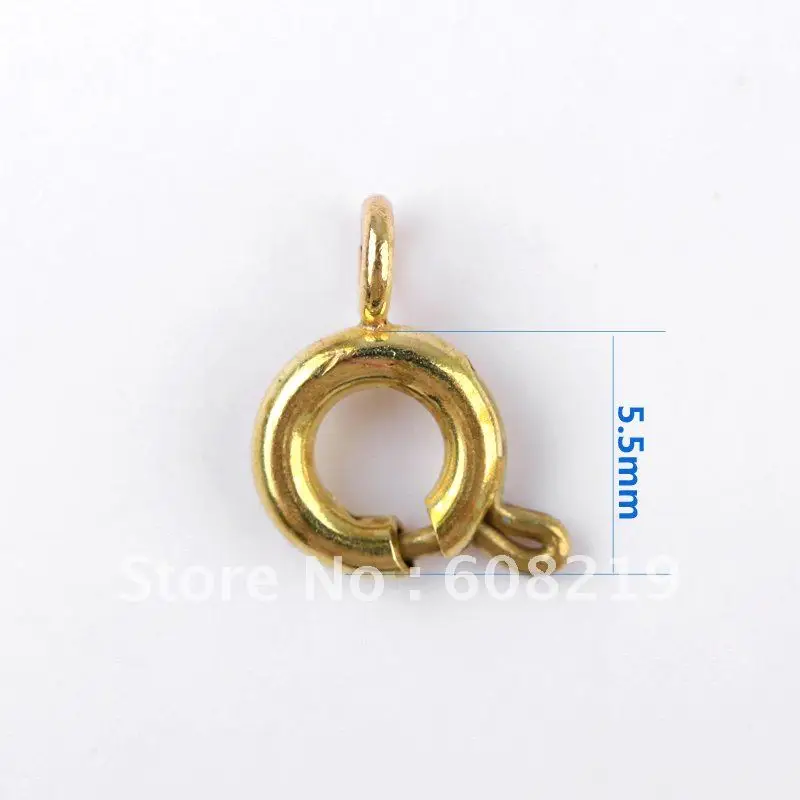 Brass Spring Ring Clasp jewelry findings shipping free mang color can