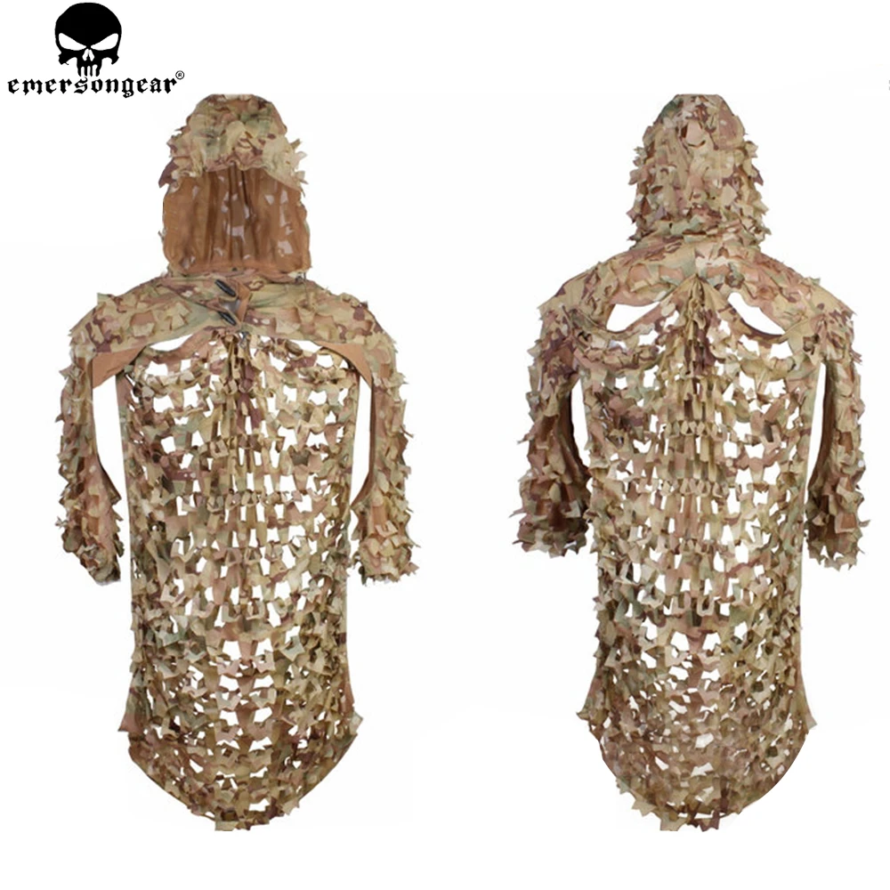 

Military Hunting Ghillie Combat Tactical EMERSON Lightweight Assault Ghillie Multicam MC EM6975