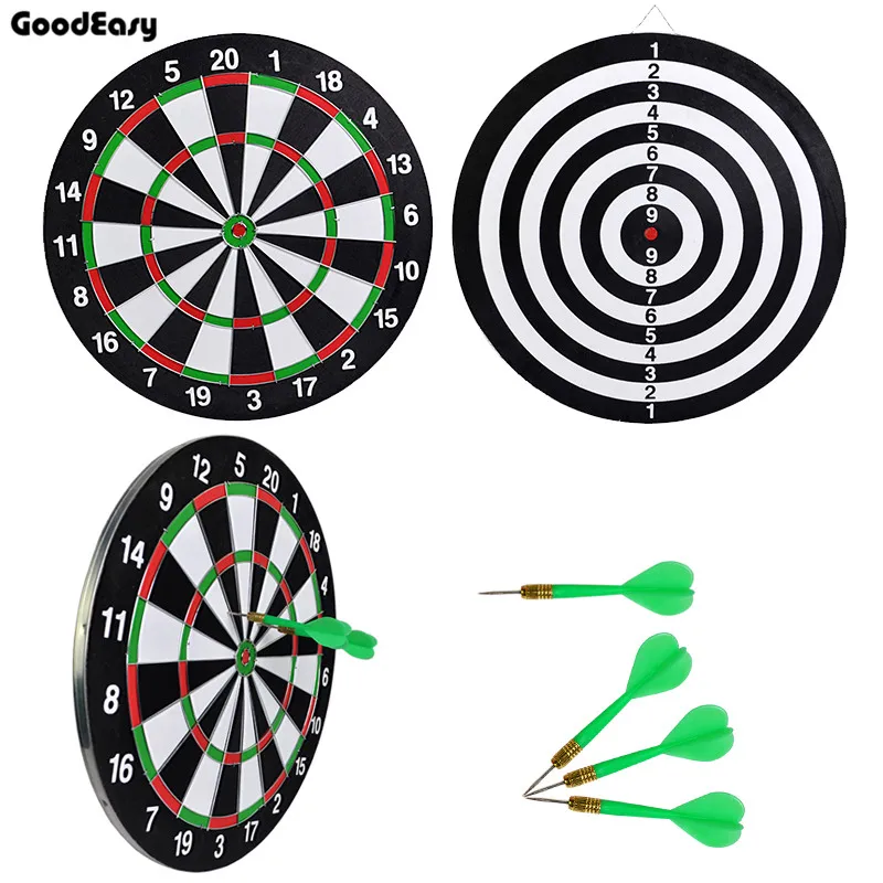 

New indoor Sport Double Target Dart Magnetic Flocking Dartboard Board Double Thickening for Wholesale Free Shipping