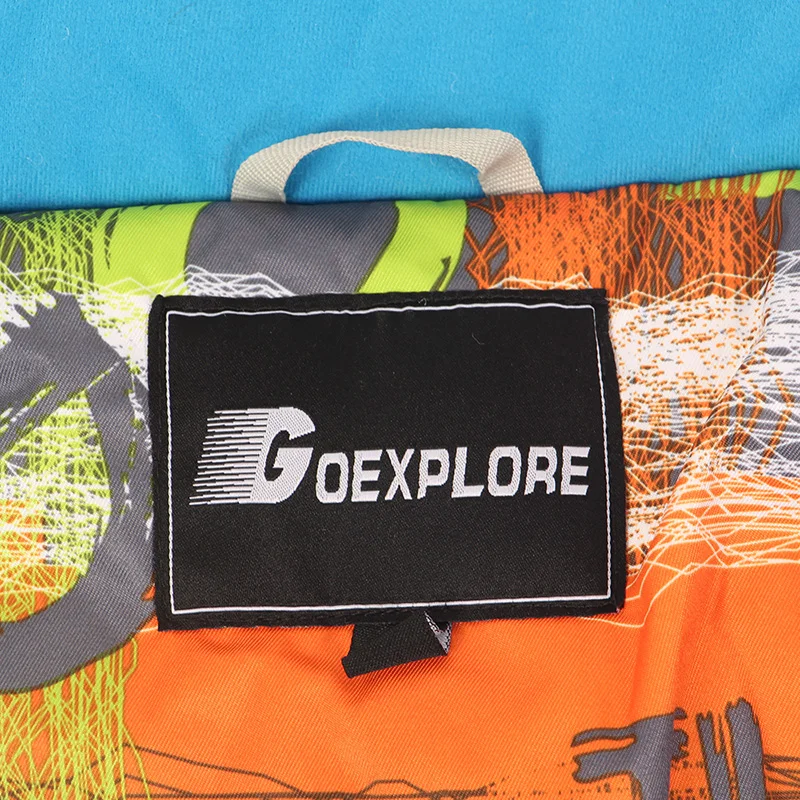 Мужская лыжная куртка Goexplore 2020 водонепроницаемая ветрозащитная зимняя для