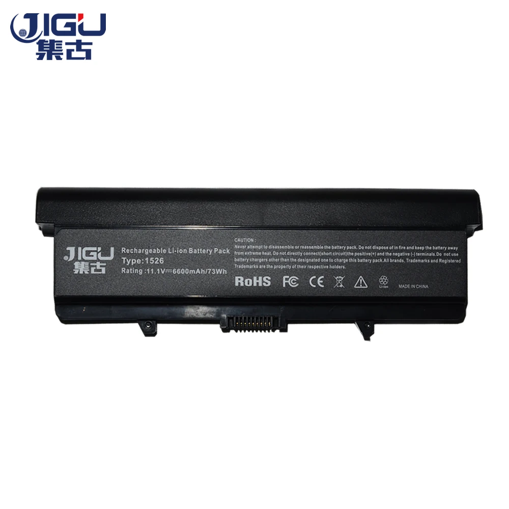 JIGU High Capcity Black 9 Cells Laptop Battery FOR DELL For Inspiron 1525 X284G D608H RU573 RN873 RU586 RW240 UK716 WK379 GW252