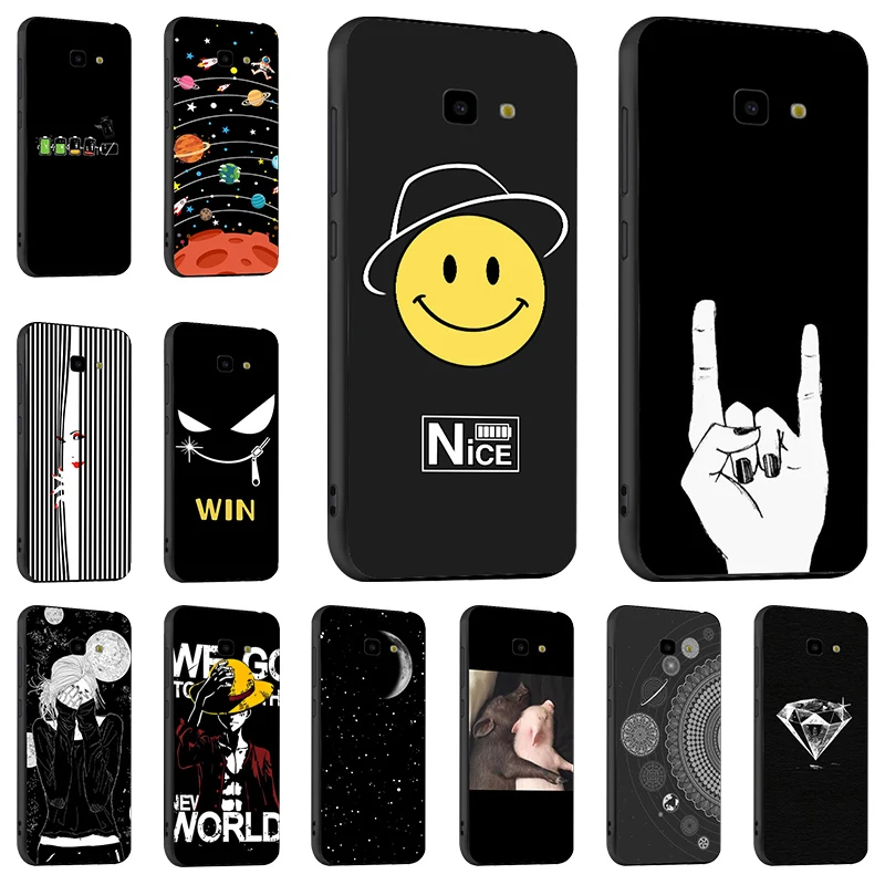 

Fashion Black Case For Samsung Galaxy J4 J6 Plus J8 2018 Cover Silicon Soft TPU Case On For Samsung J6 J4 Plus J8 2018 Cover