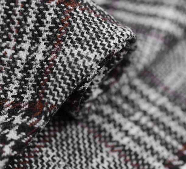 Houndstooth cashmere wool fabric by the yard agrohort.ipb.ac.id