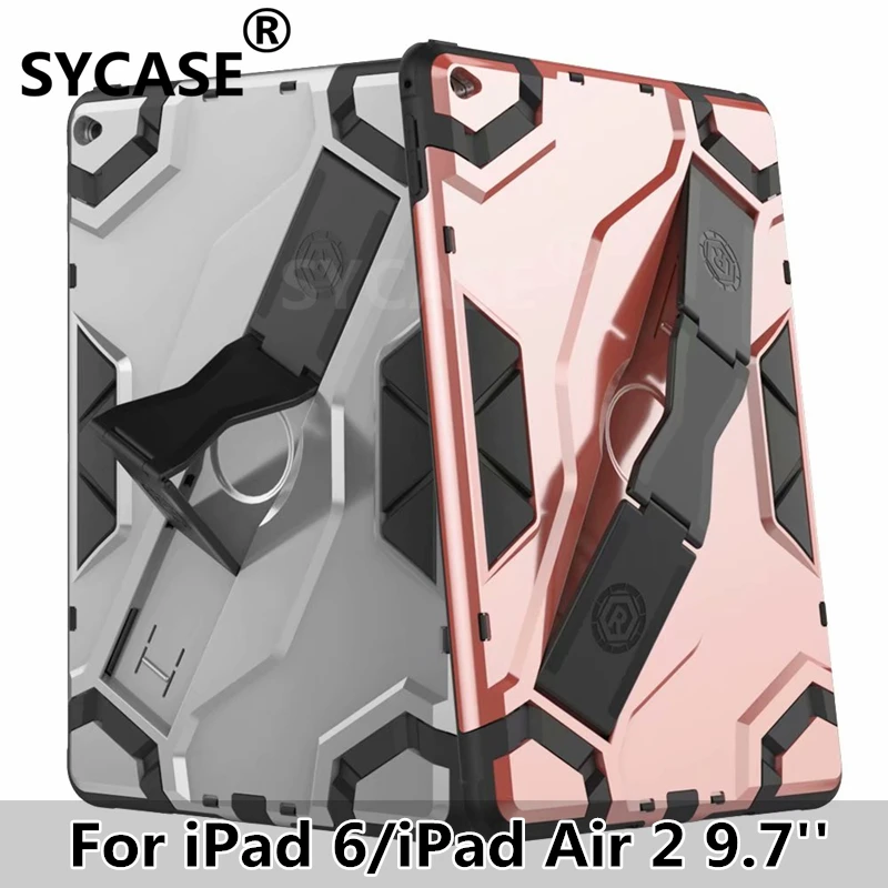 SYCASE Fashion Business For Apple iPad 6 Air 2 9.7'⟊se New 9.7 inch Heavy Duty in 1 Hybrid Rugged Tablet Case | Компьютеры и