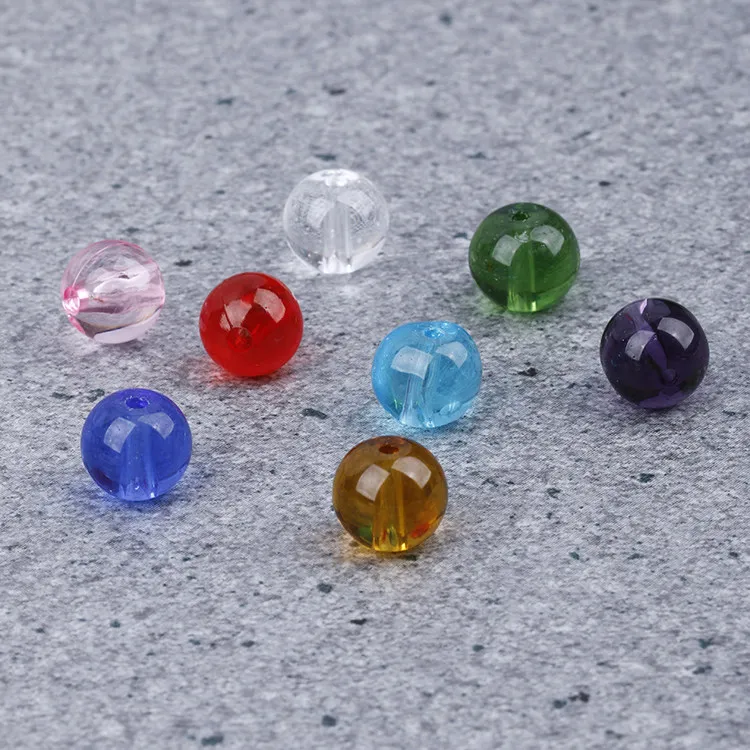 8 mm mixed colour circular spray paint,Beads of glass made of jewels