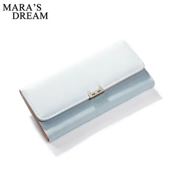 

Mara's Dream Wallet Female For Coins Cute Wallet Women Long Leather Women Wallets Hasp Purses Portefeuille Wallet Female Purse