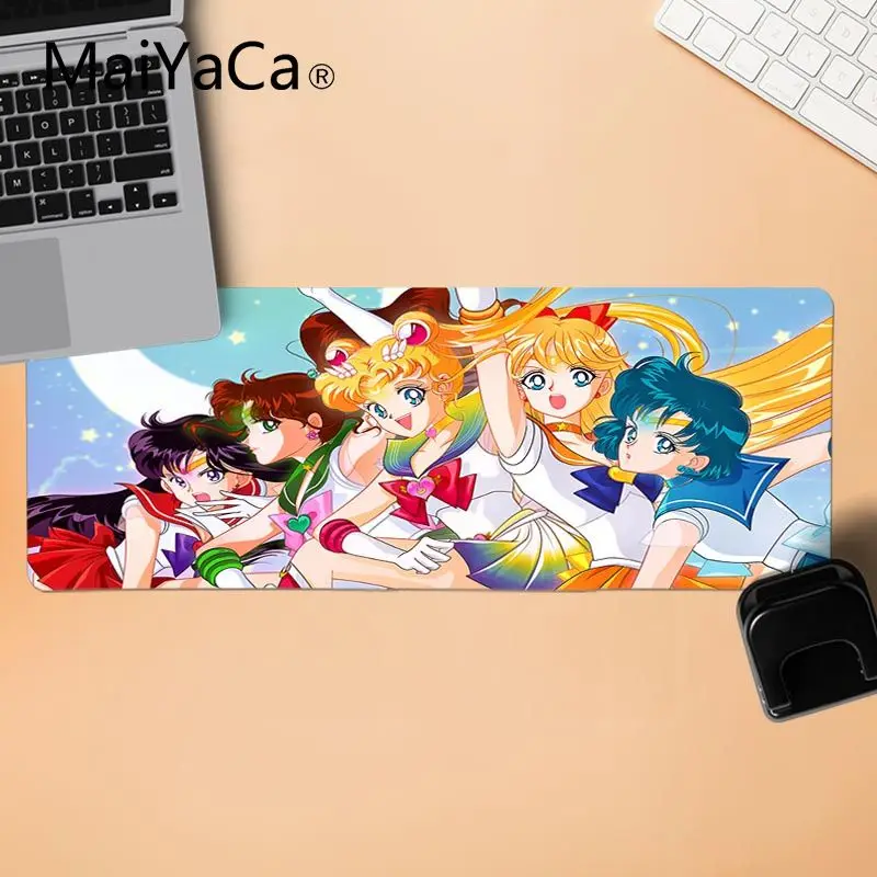 MaiYaCa собственные коврики мультяшный матрас Мун удобный коврик для мыши игровой