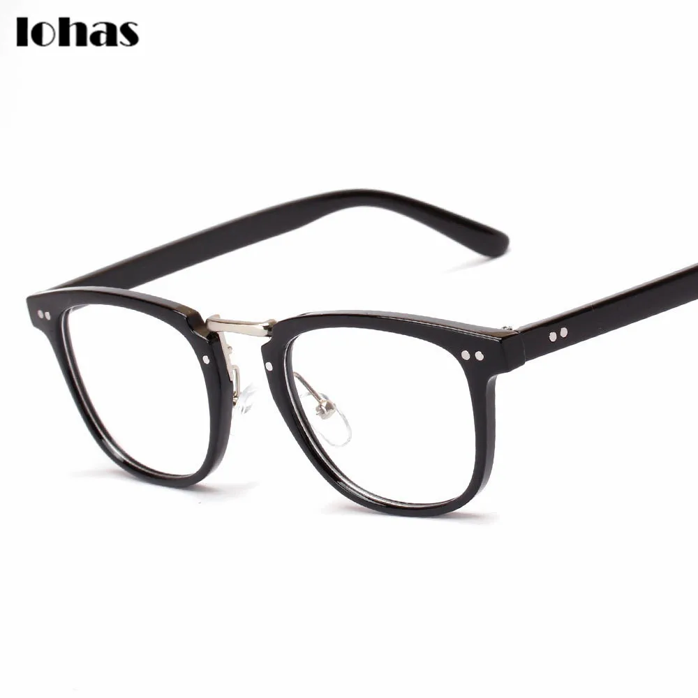 Fashion Forward Design Oversized Round Clear Lens font b Eyeglasses b font Classic Vintage font b