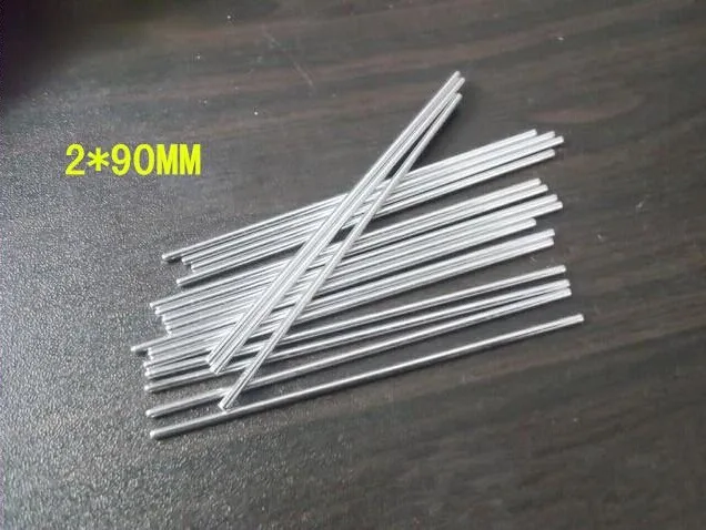 2 * 90MM axle driveshaft iron shaft connecting shaft axis remote control car toys DIY accessories frame model