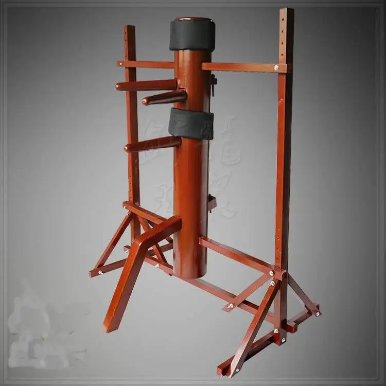 

Wall Mounted Adjustable Wing Tsun Wooden Dummy, Mook Jong