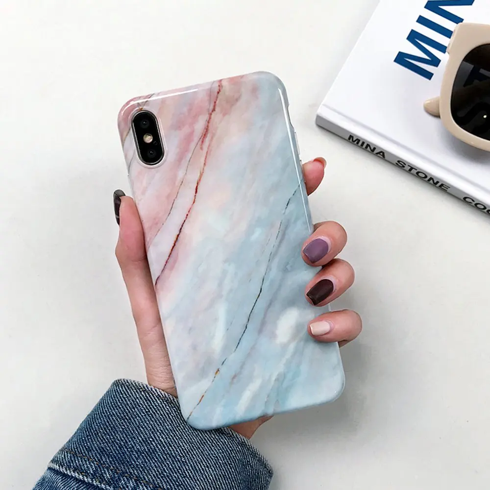 Huawei P20 Lite мраморный чехол для Coque huawei P20 Lite чехол Мягкая задняя крышка из ТПУ для huawei P20 Pro P20 чехол для телефона - Цвет: 2