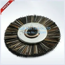 Инструменты для изготовления ювелирных изделий, инструменты для полировки зубов, коричневые конские волосы(средние), расмонтированная щетка для полировки ювелирных изделий, 144 шт./упак