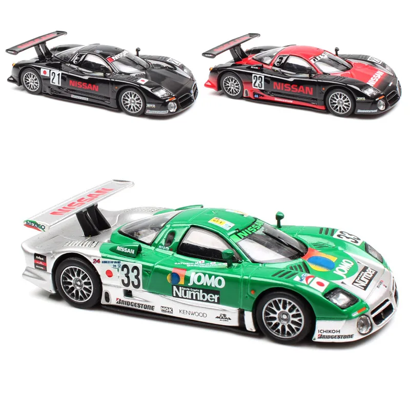 1: 64 весы с дистанционным управлением Kyosho мини Nissan R390 GT1 Nismo Ле-Ман 1997 № 23 гонки литья под давлением модели автомобилей Авто игрушечные машинки для детей коллекции