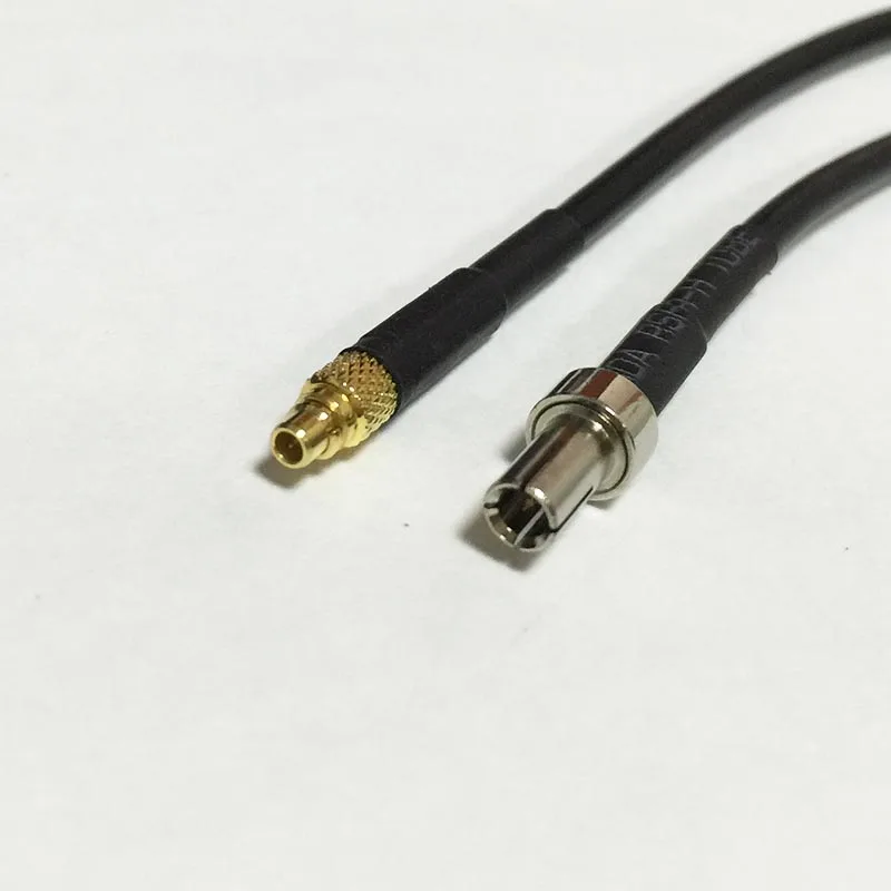 New Wireless Modem Wire TS9 Male Plug To MMCX Male Plug Connector RG174