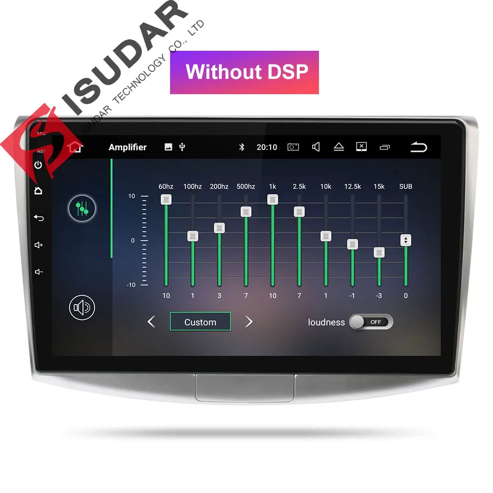 Isudar 1 Din Авто Радио Android 9 для VW/Volkswagen/Magotan/CC/Passat B6 B7 ram 4 Гб rom 64 г Автомобильный мультимедийный плеер gps USB DVR FM - Цвет: ROM 32GB Without DSP