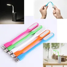 2017 Random Color Mini Adjustable Flexible USB LED Light Lamp Powerbank PC Notebook Perfect for Night Working Book Reading Light