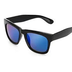 -100 до-400 близорукость солнцезащитные очки sauqre солнцезащитные очки синий зеркало Очки солнцезащитные очки для мужчин и женщин