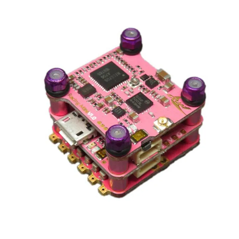 

Exuav Mini F4 Flytower Betaflight F4 AIO OSD Flight Controller & 20A 4 in 1 BL_S ESC & 48CH 25/100/200mW VTX