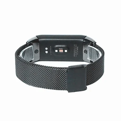 Millanses ремешок для часов Huami Amazfit Cor 2 часы нейлоновый магнитный металлический браслет из нержавеющей стали для часов Amazfit Cor 2 - Цвет: Clasps Black