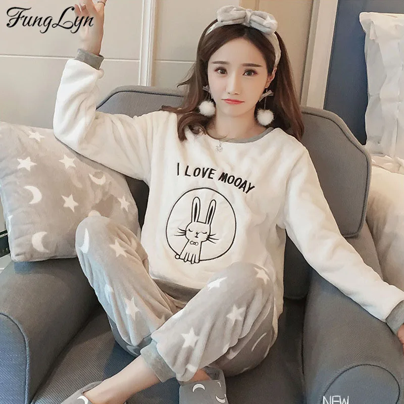 FL098C фланелевые зимние пижамы с пандой для женщин пижама Mujer Pizama damска Pigiama Donna Kigurumi