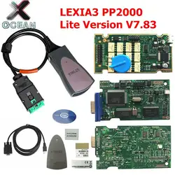 Прошивка 921815C Lexia3 Lite версия Diagbox V7.83 Lexia 3 V48 PP2000 V25 для Citroen/для peugeot автодиагностика сканер