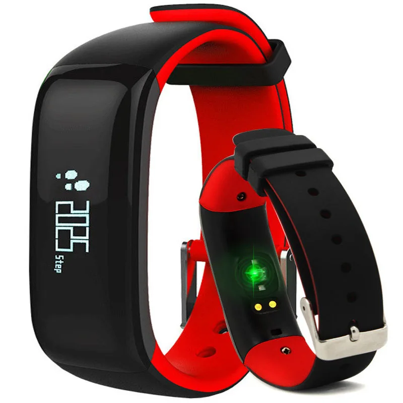Pulsometer Watches Blood Pressure Monitor Smart Watch Vibrating Alarm