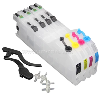 

5sets refillable ink cartridge For Brother LC123 LC125 LC127 with ARC chip DCP-J4110DW MFCJ4410DW J4510DW J4610DW J4710DW long