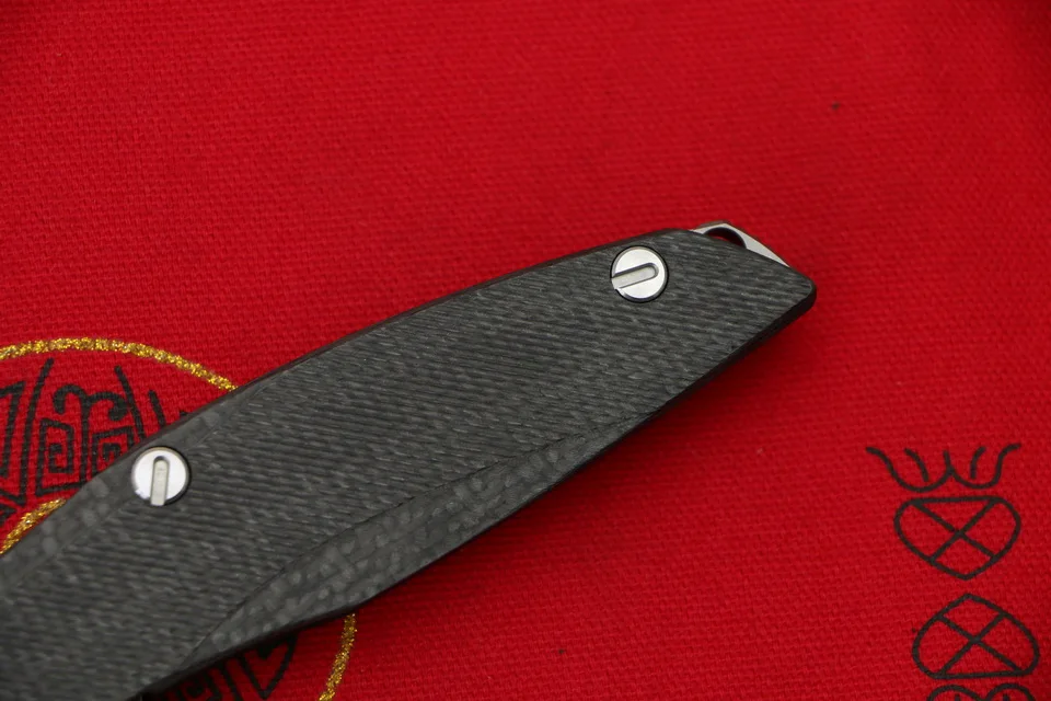 DICORIA Флиппер F111 S35VN лезвие сталь+ ручка из углеродного волокна складной нож Открытый Отдых Охота Карманный Фруктовый Нож EDC инструменты