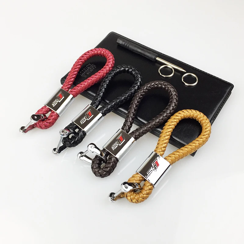 

Car Styling Keychain Key Ring Logo For Audi A3 A4 B6 B8 A6 C6 80 B5 B7 A5 A7 Q5 Q7 TT 8P 100 8L C7 8V A1 S3 Q3 A8 B9 S line
