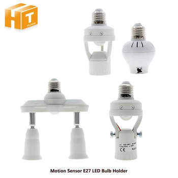 E27 LED Lamp Base Holder PIR Motion Sensor /Radar Microwave Sensor Light Control Switch 110V - 240V