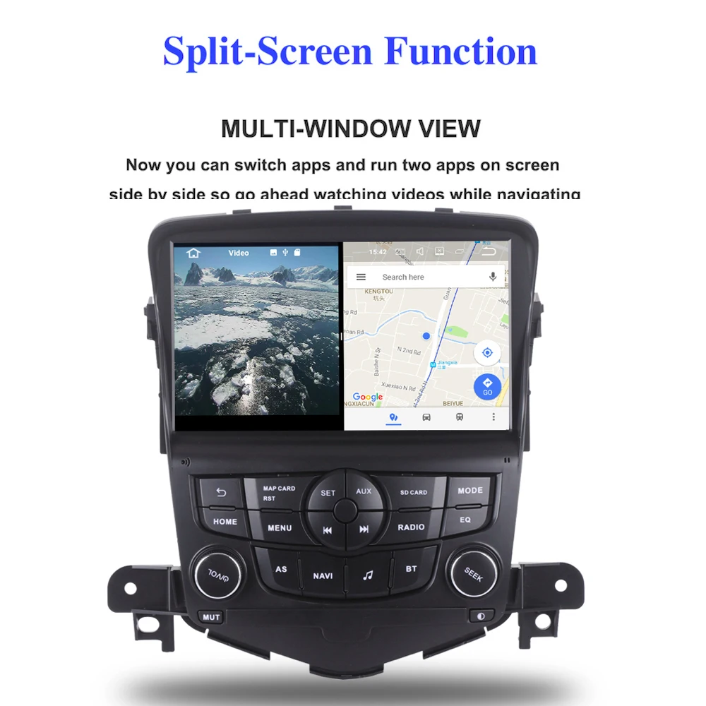 1 din автомагнитола Android 9,0 gps Navi для Chevrolet Cruze мультимедиа 2009 2010 2011 2012 Авто Стерео головное устройство автомобиля MP4