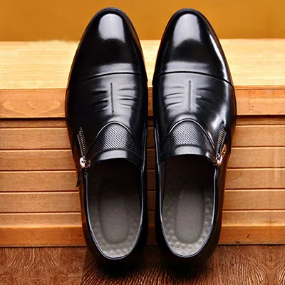 Top Brand Men Fashion Shoes Business Suit Office Formal Shoes Casual ...