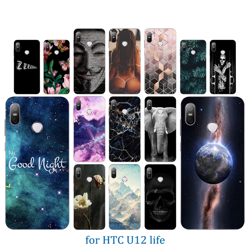 Чехол-накладка на заднюю панель из мягкого силикона для HTC U12 6 0 дюйма новый