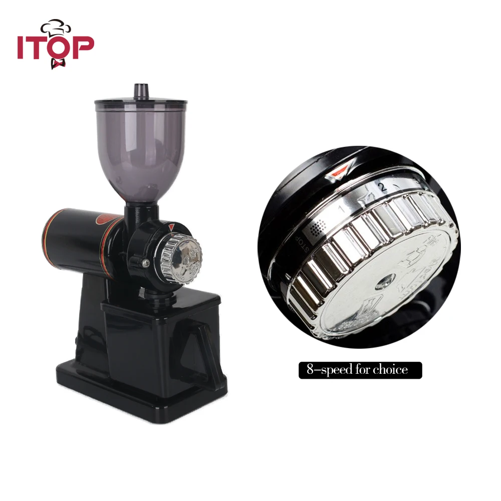 Commercial Home Electric Mini Auto Burr Mill Espresso Coffee Bean