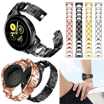 

smart watch accessory Bands Strap For Samsung Galaxy Active Smart Watch Fashion Crystal Band Sport Replacement Strap 20mm