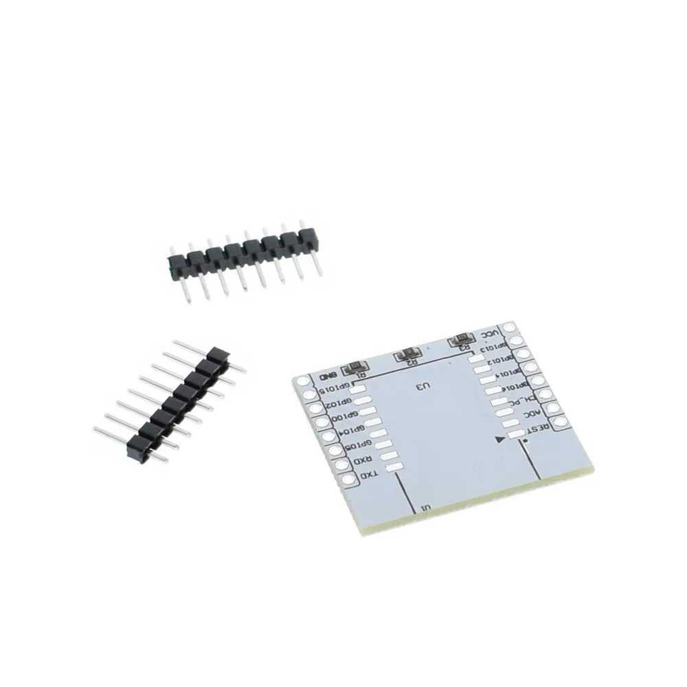 Тонкий Электронный 10 шт./лот ESP8266 серийный WIFI модуль адаптер пластина относится к