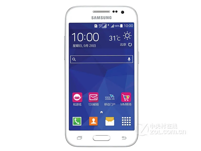 Оригинальный разблокированный Samsung Galaxy Core Prime G360F 4 5 дюйма 8 Гб ROM 5MP камера LTE одна SIM
