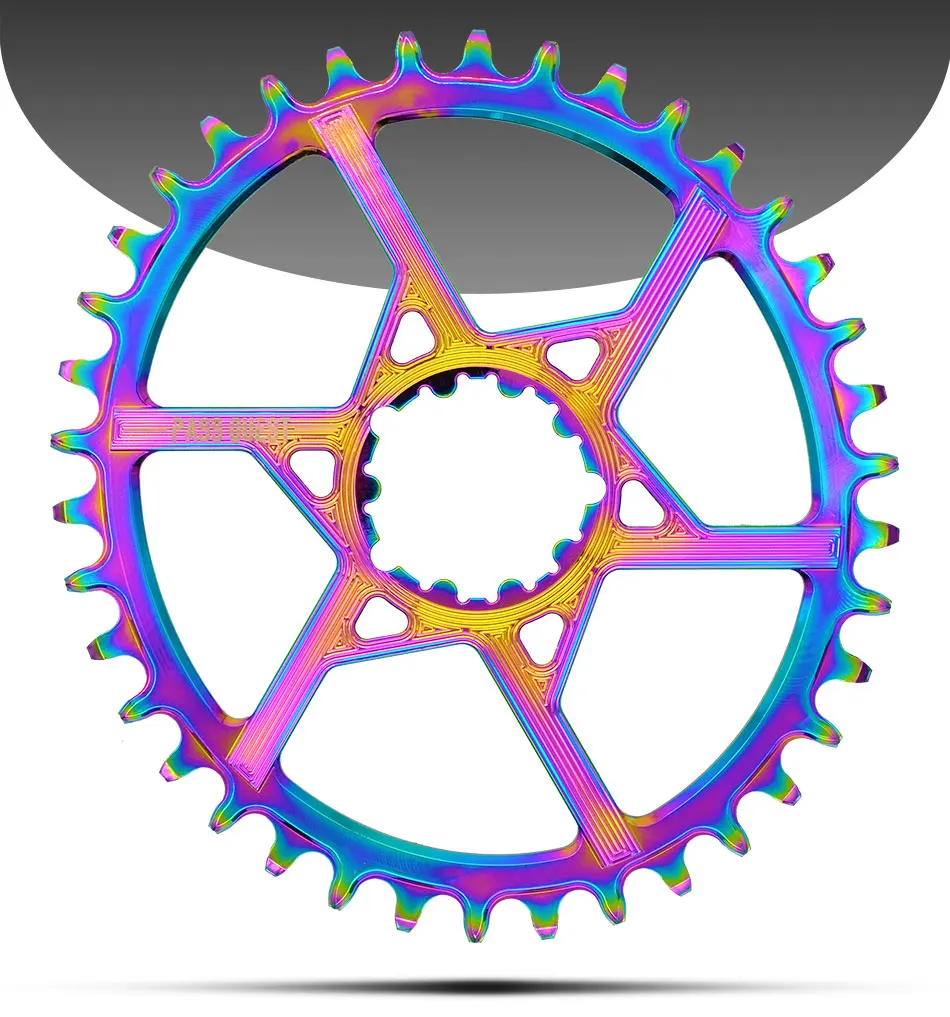Pass Quest GXP покрытая титаном овальная 0 мм офсетная 32 T-40 T MTB узкая широкая велосипедная Звездочка для Sram GX XX1 eagle X01 X9 crankset