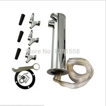 

stainless steel Triple beer tower with faucets Draft Beer Tower