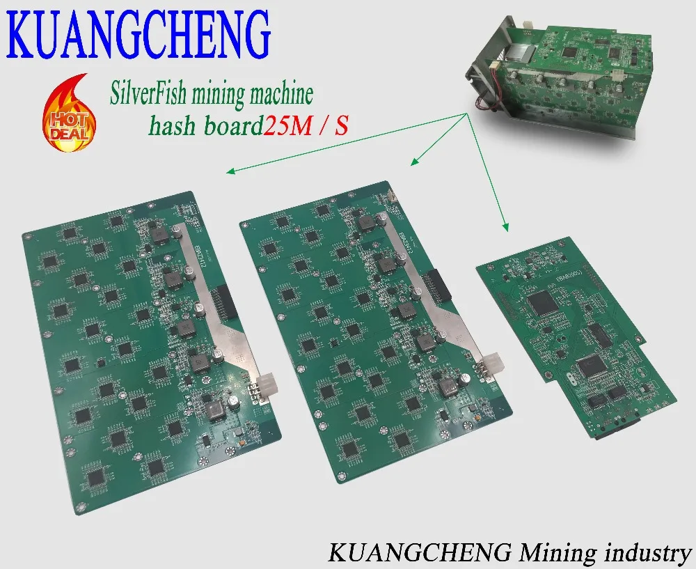 SilverFish hash board 25M Litecoin Майнер Scrypt 420 Вт лучше чем ASIC Zeus Litecoin|litecoin miner|scrypt minerminer scrypt |
