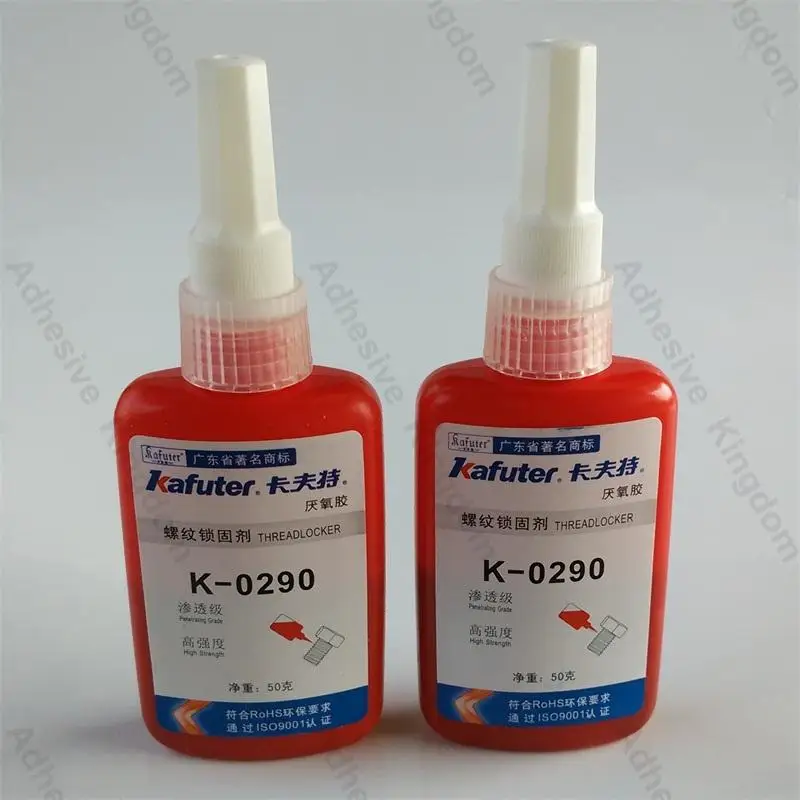 Лидер продаж Kafuter K-0290 50 г высокая проницаемость анаэробный клей высокопрочного нить шкафчик