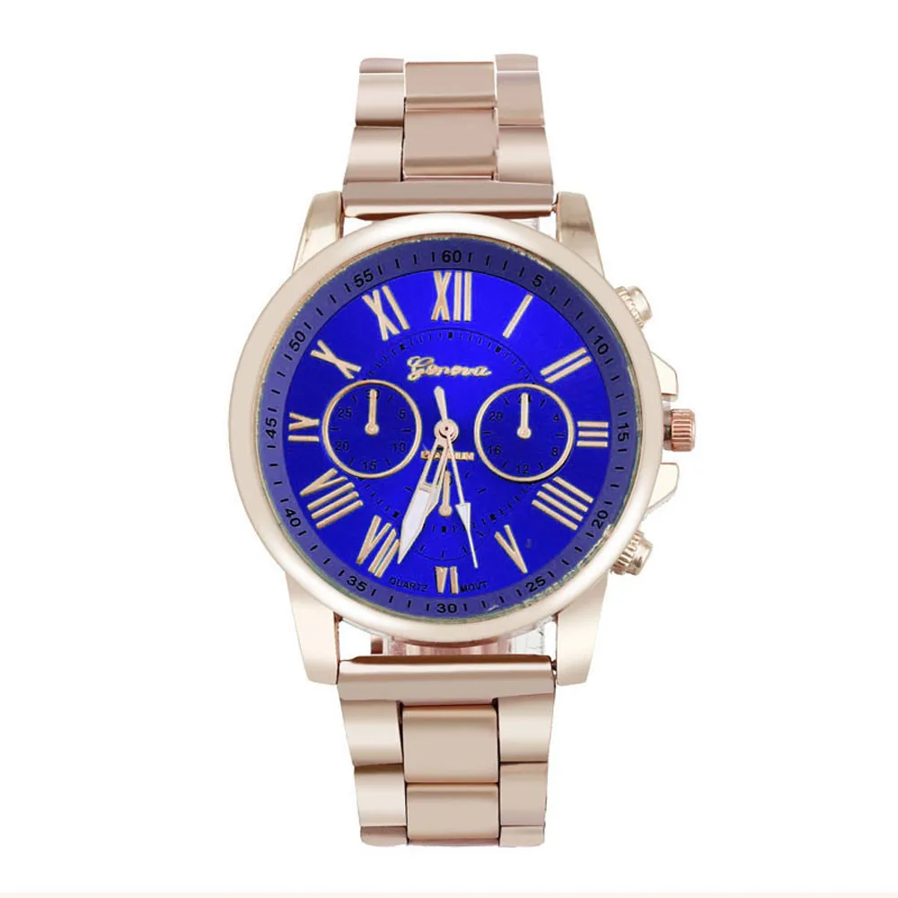

Unisex men women fashion Luxury Stylish Fashion Stainless Steel Quartz Sports Dial Wrist Watch Men dropshipping#YY